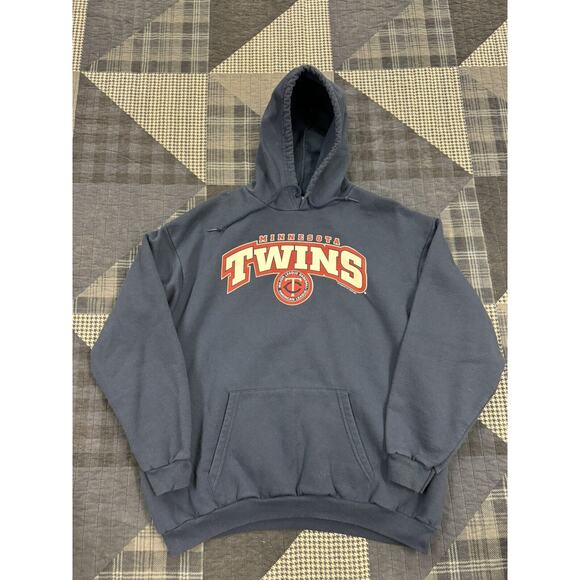 Vintage 2005 MLB Minnesota Twins Heavyweight Hoodie Mens Sz‎ XL - Picture 1 of 9